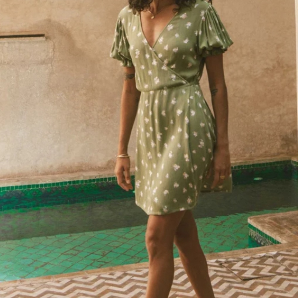 Billabong Chiquita Mini Wrap Dress